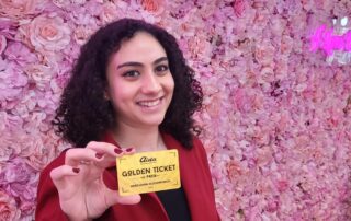 AÏDA Golden Ticket-Gewinnerin Aya G.